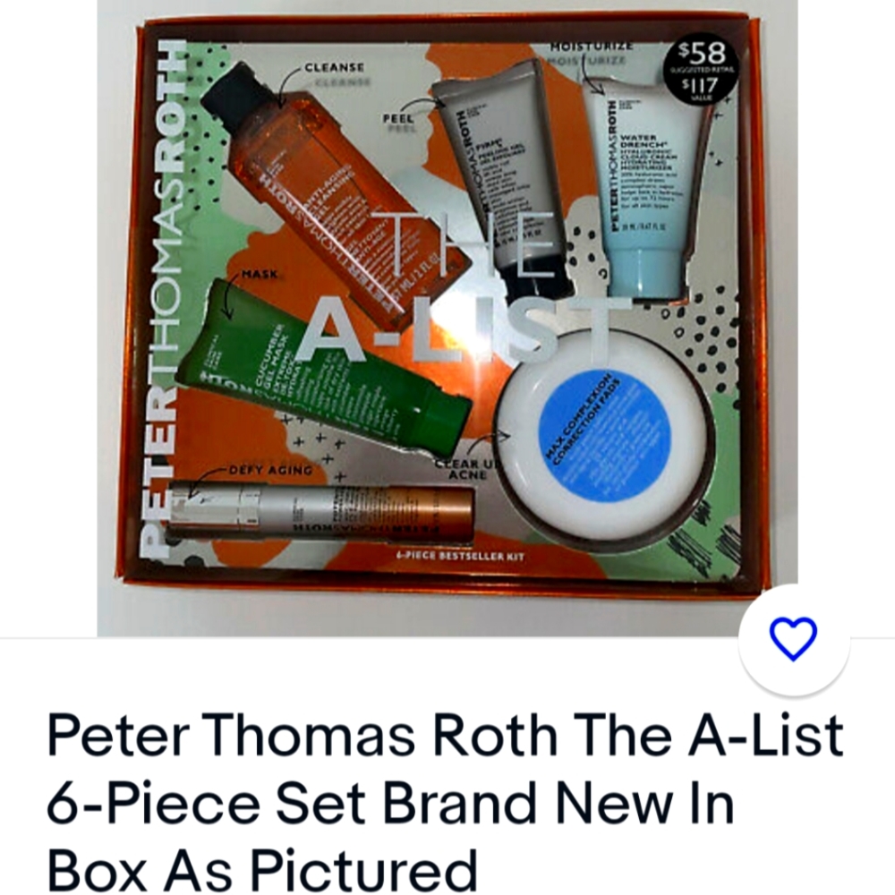 Peter Thomas Roth The A-List 6- Piece Bestseller Kit